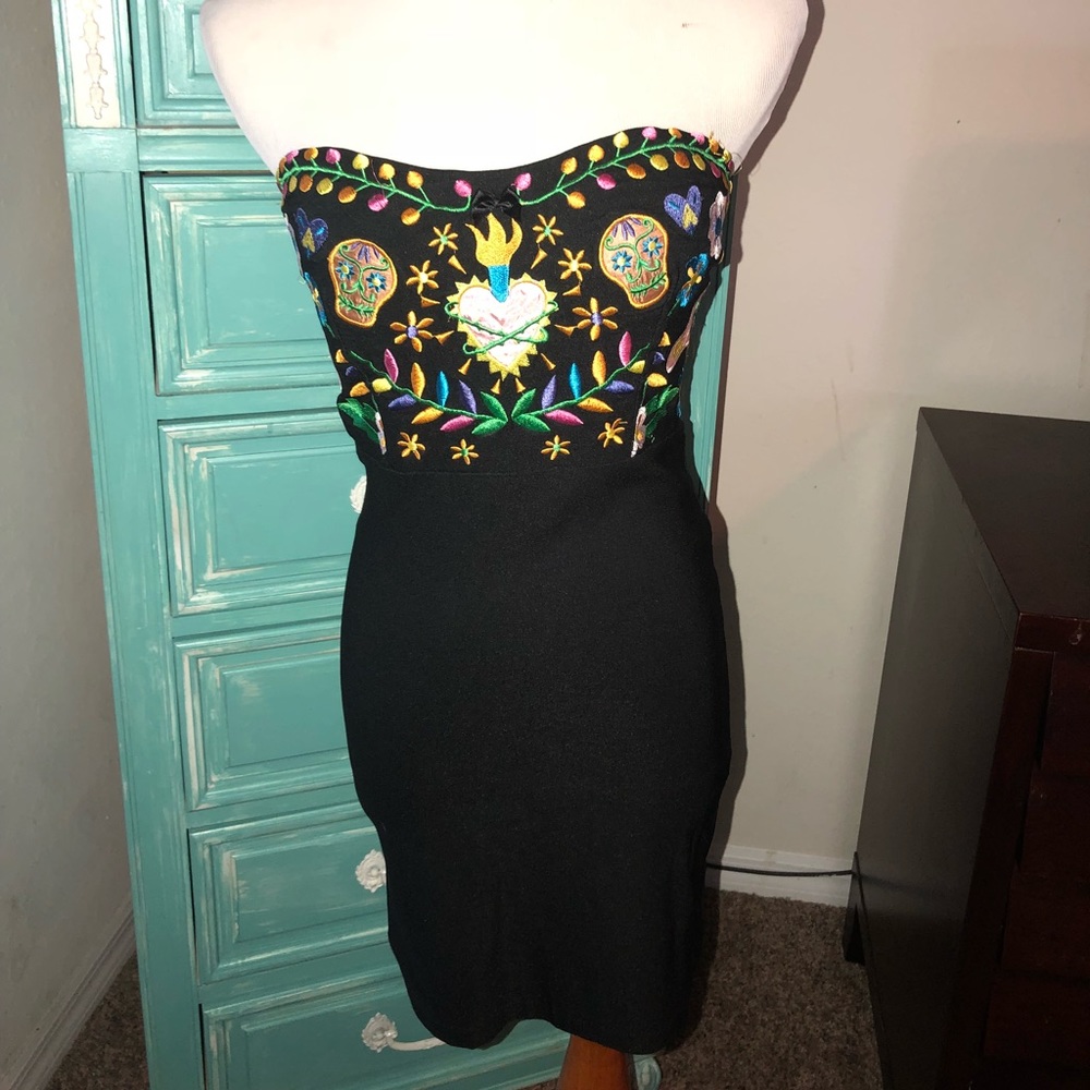 Strapless Dress
